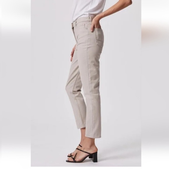 Hudson Jeans Barbara Straight Ankle Tan - Picture 2 of 9